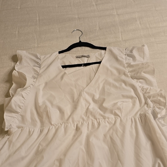 Abercrombie & Fitch White Mini Dress - Picture 11 of 16